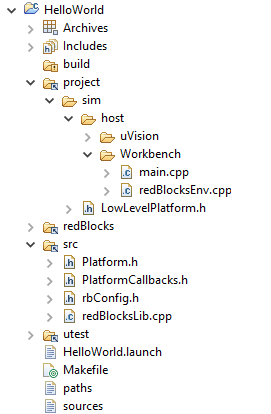 Workbench Directory Structure